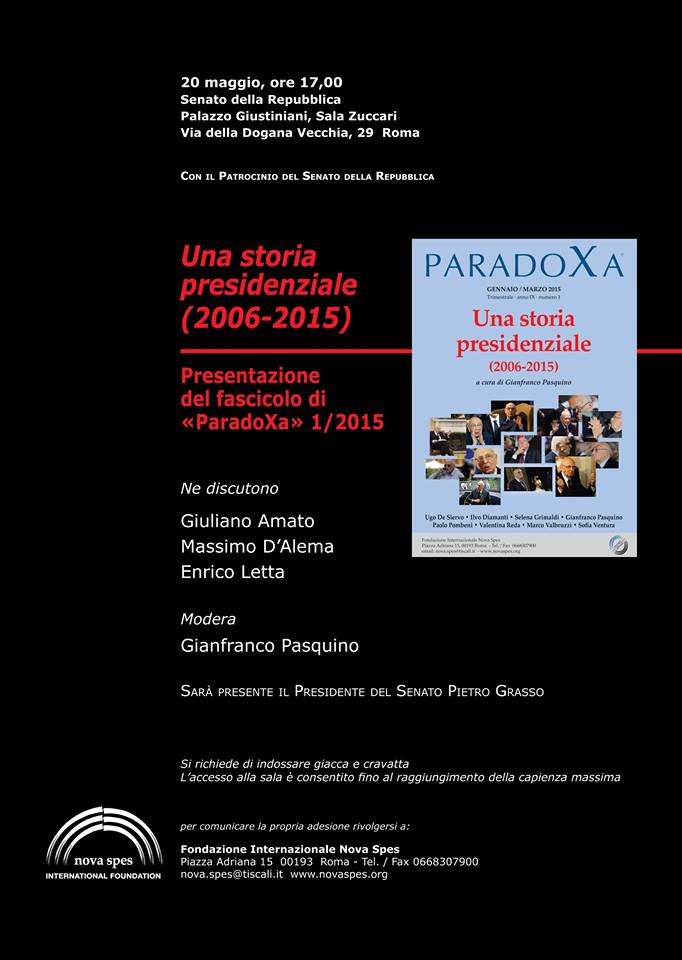 paradoxa presentazione