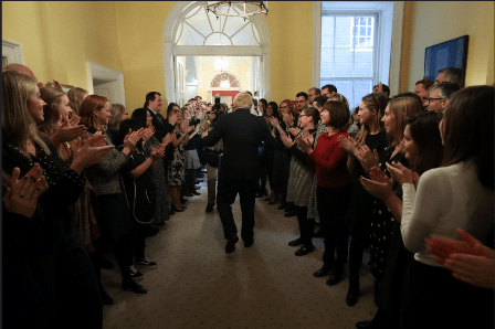 Boris returns at Number 10. Number 10 via a BY-NC-ND licence